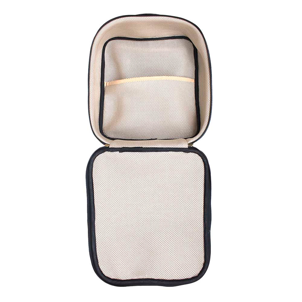Extra Bag Preto Liso com Preto Paris Pronta Entrega