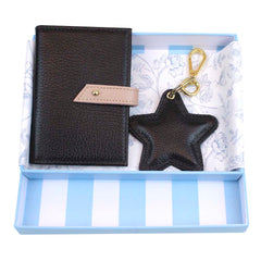 Kit Mommy Estrela Preto Liso com Rose Liso Pronta Entrega