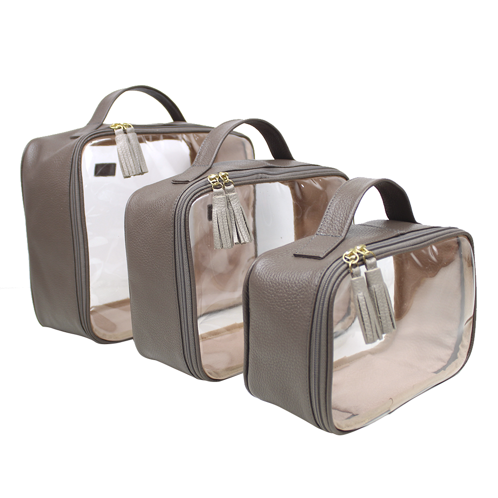 Kit Necessaire Crystal com 3 Fendi com Atmosfera Pronta Entrega