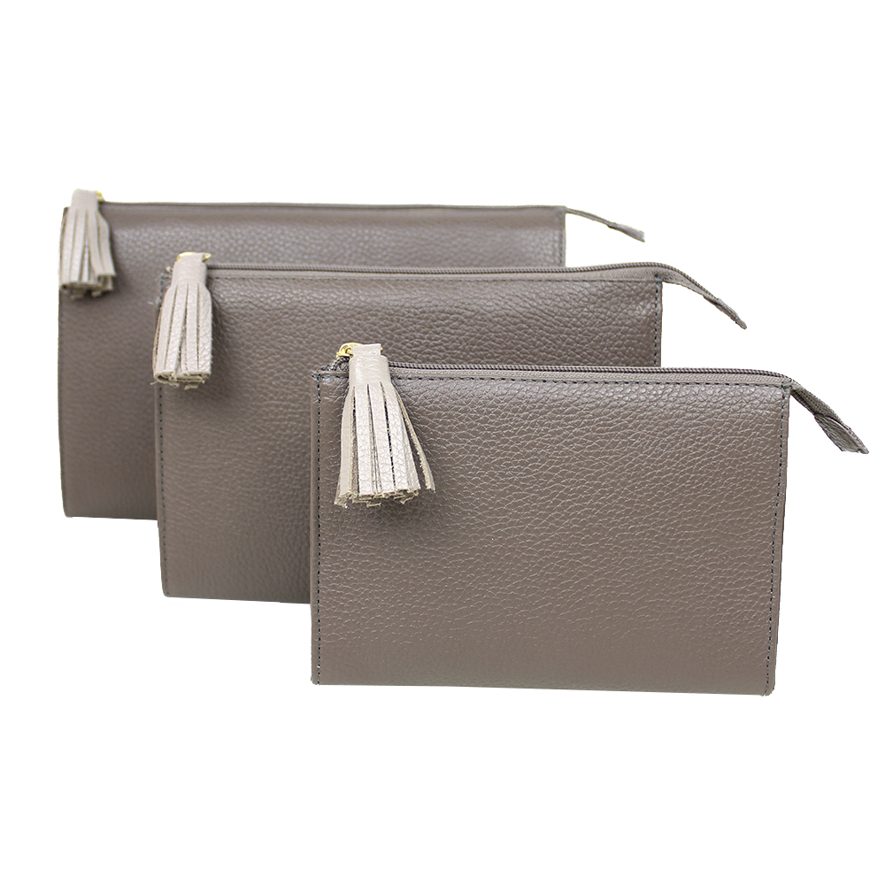 Kit Necessaire Louise em Couro Personalizada
