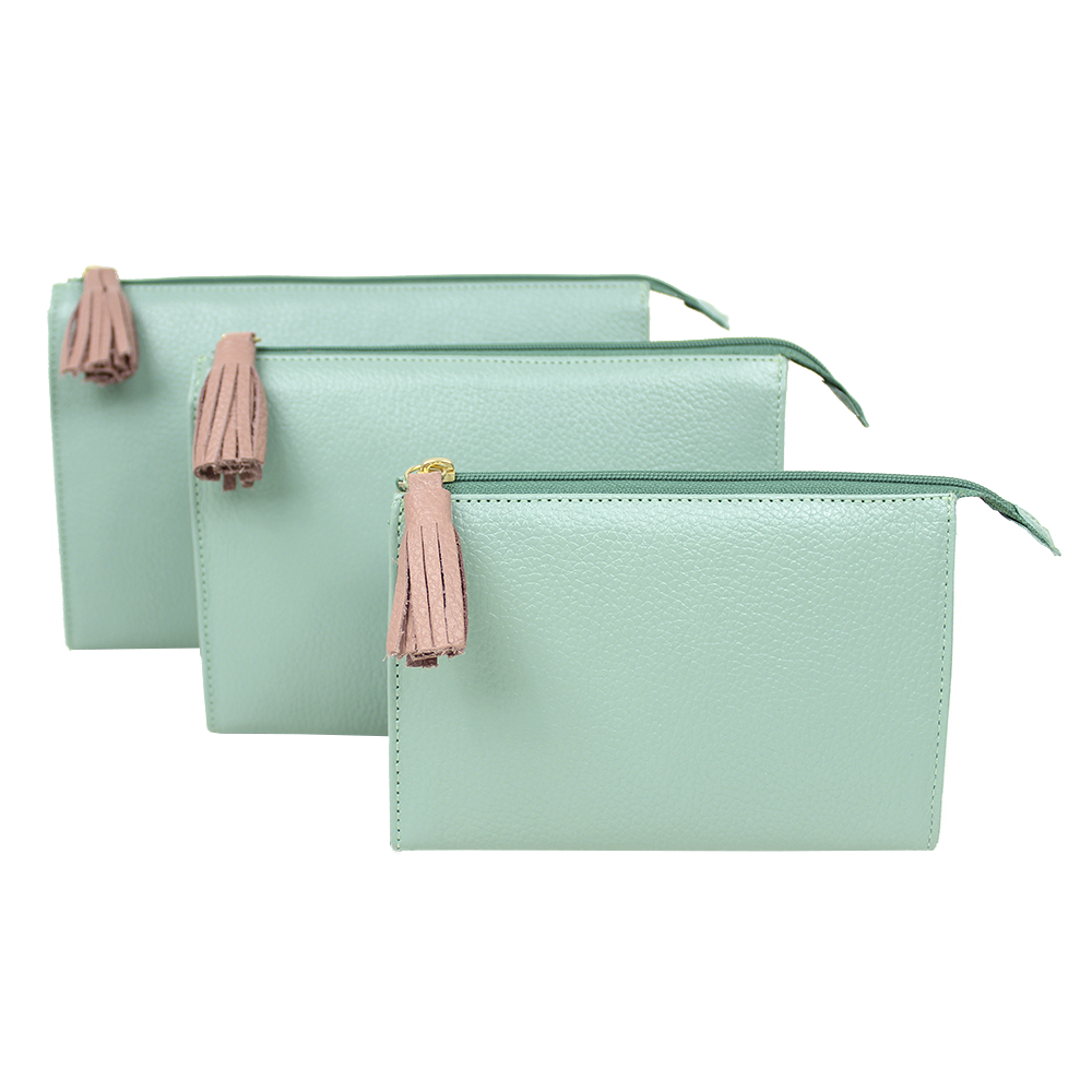Kit Necessaire Louise em Couro Personalizada