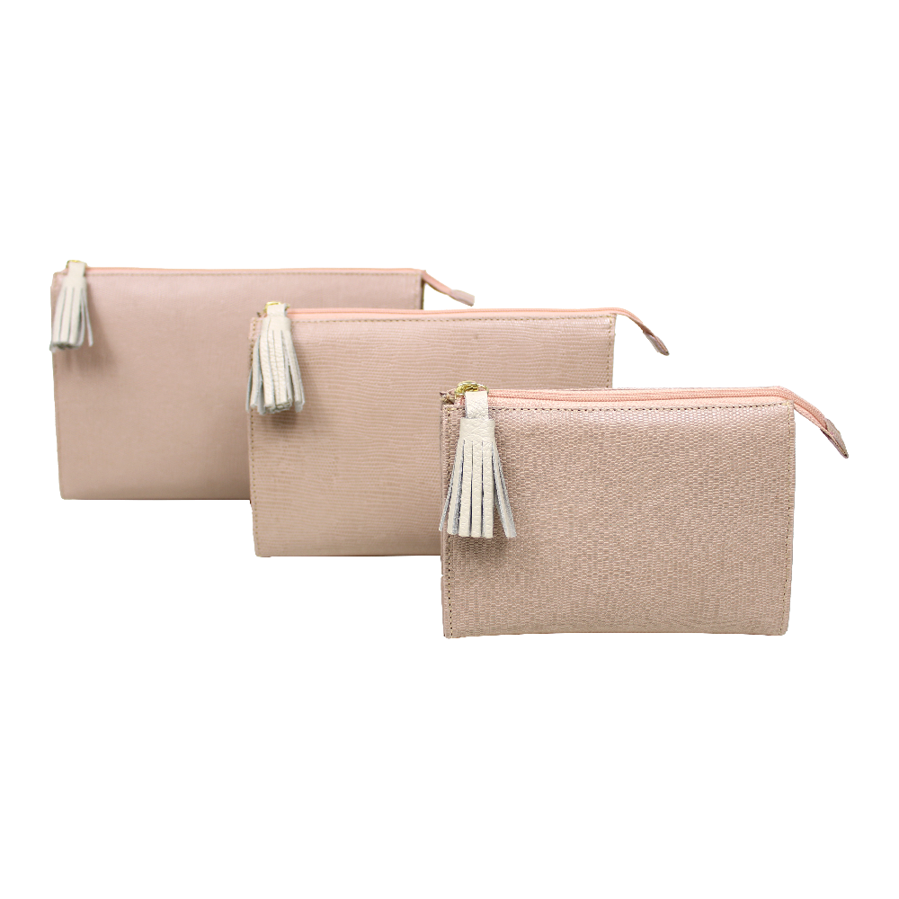 Kit Necessaire Louise em Couro Personalizada