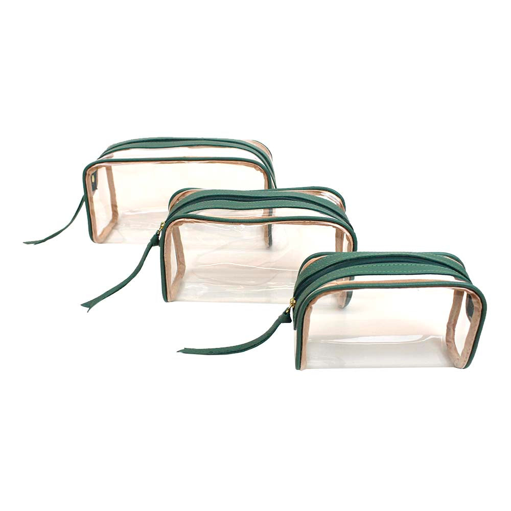 Kit Necessaire Abel Esmeralda Pronta Entrega