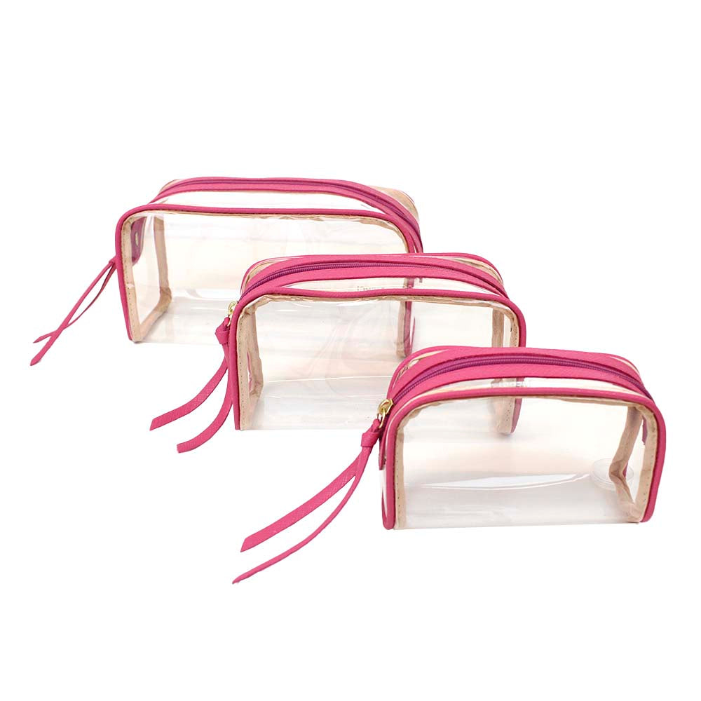 Kit Necessaire Abel Pink Prada Pronta Entrega