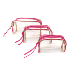 Kit Necessaire Abel Pink Prada Pronta Entrega