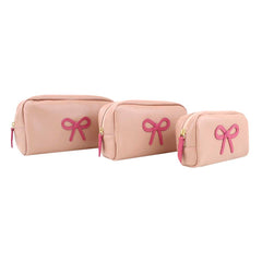 Kit Necessaire Laço Rococó Algodão Doce Liso com Chiclete Pronta Entrega