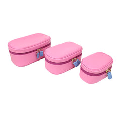 Kit Necessaire Aurora Rosa Orquídea com Sky Pronta Entrega