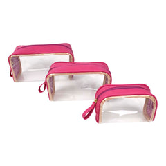 Kit Necessaire Betina Pink Prada Pronta Entrega