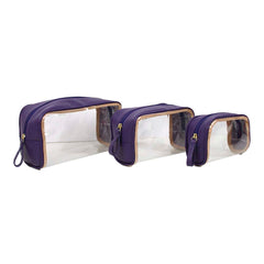 Kit Necessaire Betina Purple Pronta Entrega
