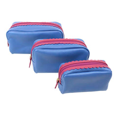 Kit Necessaire Julie Babado com 3 Beach com Chiclete Pronta Entrega