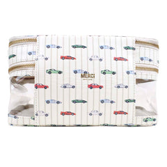 Necessaire Remédio Jumbo By Mariana Jabur Estampa Carros Couro Personalizada