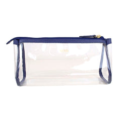 Necessaire Norah Crystal M Índigo Pronta Entrega