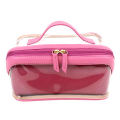 Kit Necessaire Norah Rosa Orquídea com Chiclete e Rosa Blush Pronta Entrega