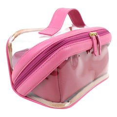 Kit Necessaire Norah Rosa Orquídea com Chiclete e Rosa Blush Pronta Entrega