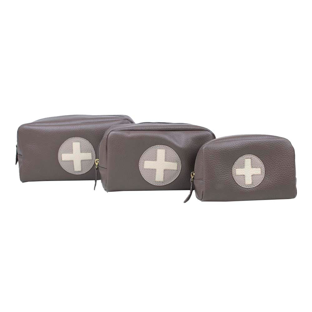Kit Necessaire Remédio em Couro Personalizada