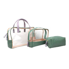 Kit Necessaire Vicky Jade com Lilás Liso Pronta Entrega
