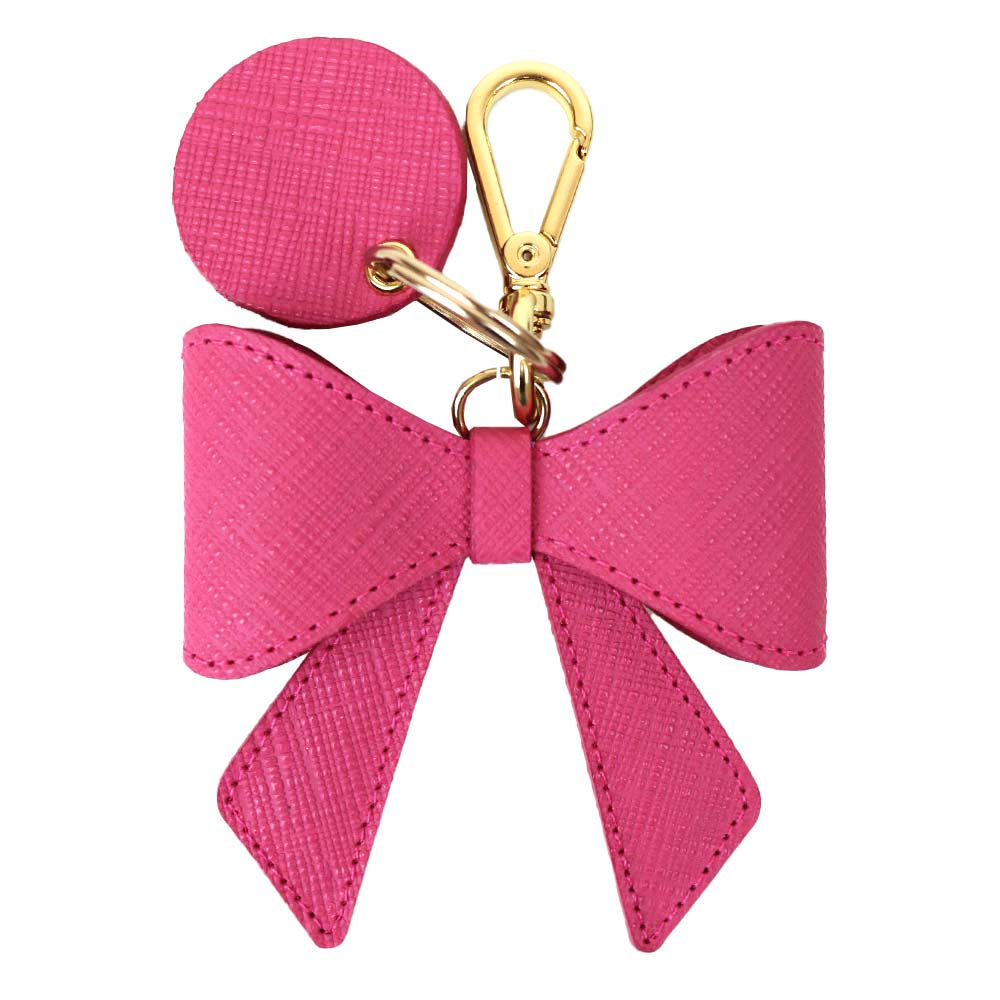 Chaveiro Laço Coquette Pink Prada Pronta Entrega