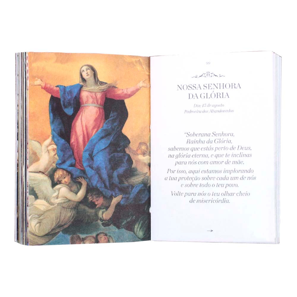 Livrinho de Orações em Couro Personalizado
