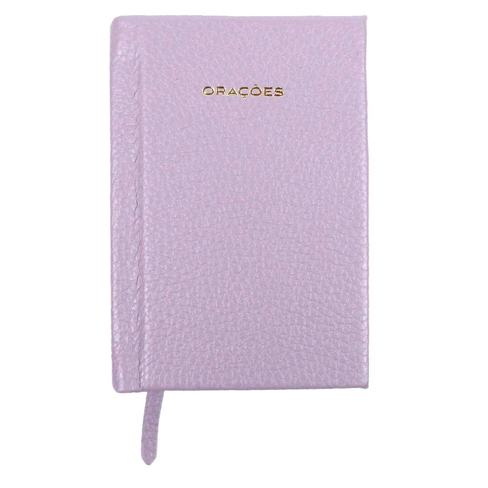 Livrinho de Orações Lilás Liso Pronta Entrega