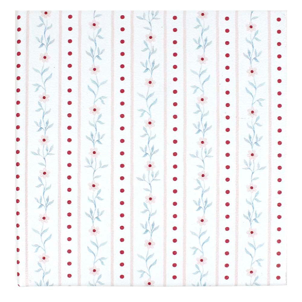 Livro de Memórias Estampa Blossom em Couro Personalizado