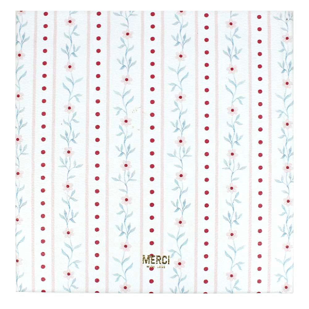 Livro de Memórias Estampa Blossom Stripe Pronta Entrega