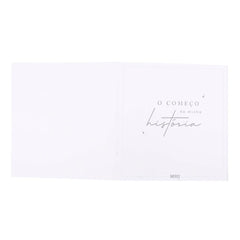 Livro de Memórias Borboleta Algodão Doce Liso com Off White Liso e Jade Pronta Entrega