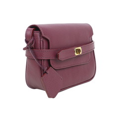 Bolsa Mini Adele Burgundy Liso Pronta Entrega