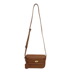 Bolsa Mini Adele Caramelo Liso Pronta Entrega