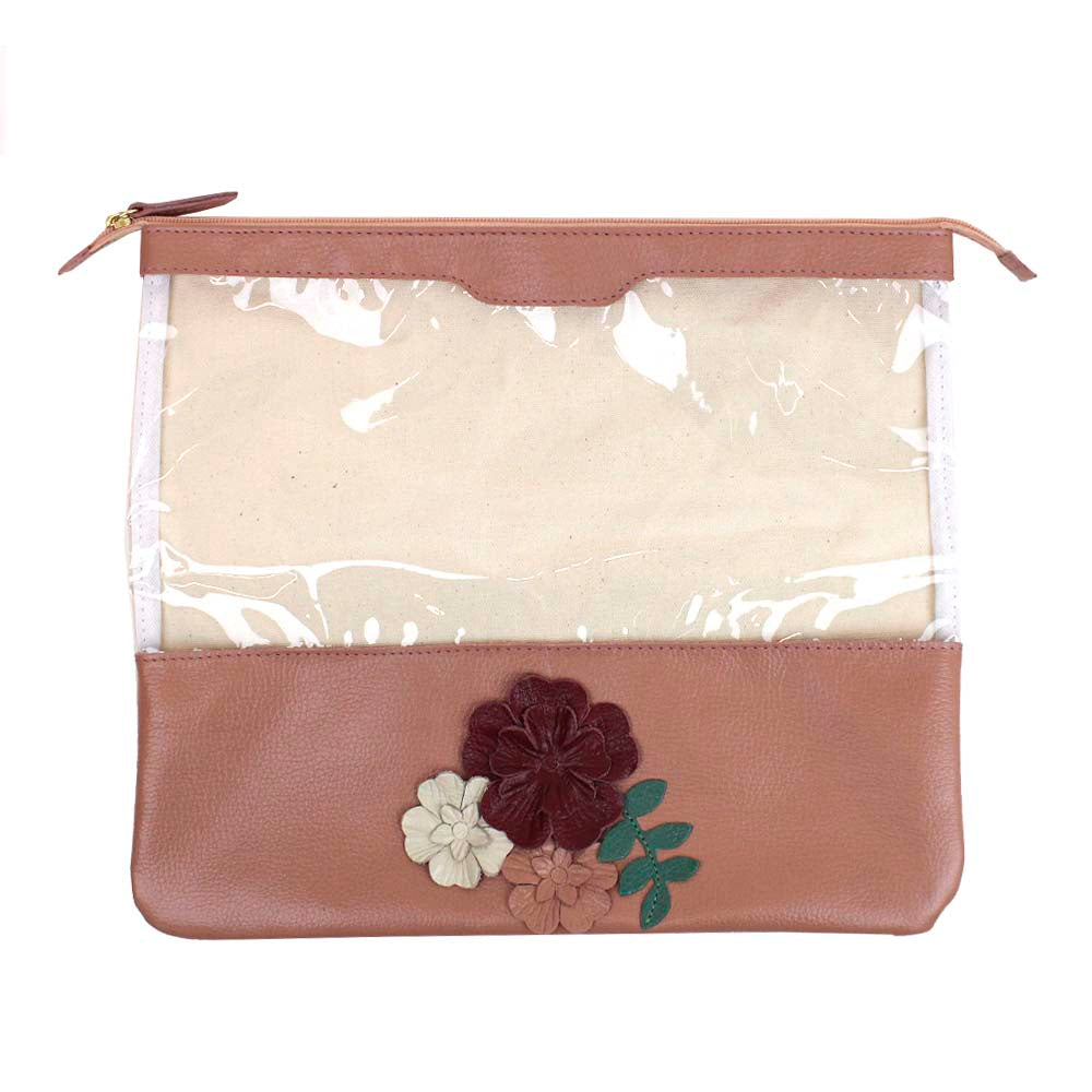 Mini Bag Look Le Jardin em Couro e Vinil Personalizado