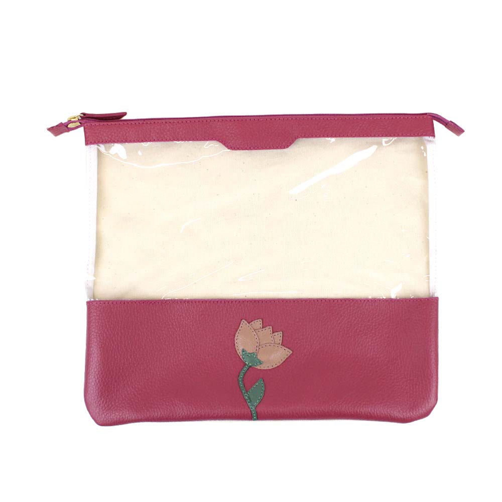 Mini Bag Look Tulipa Chiclete com Algodão Doce Liso Pronta Entrega