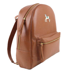 Mochila G Berlim Cavalo Joca em Couro Personalizada