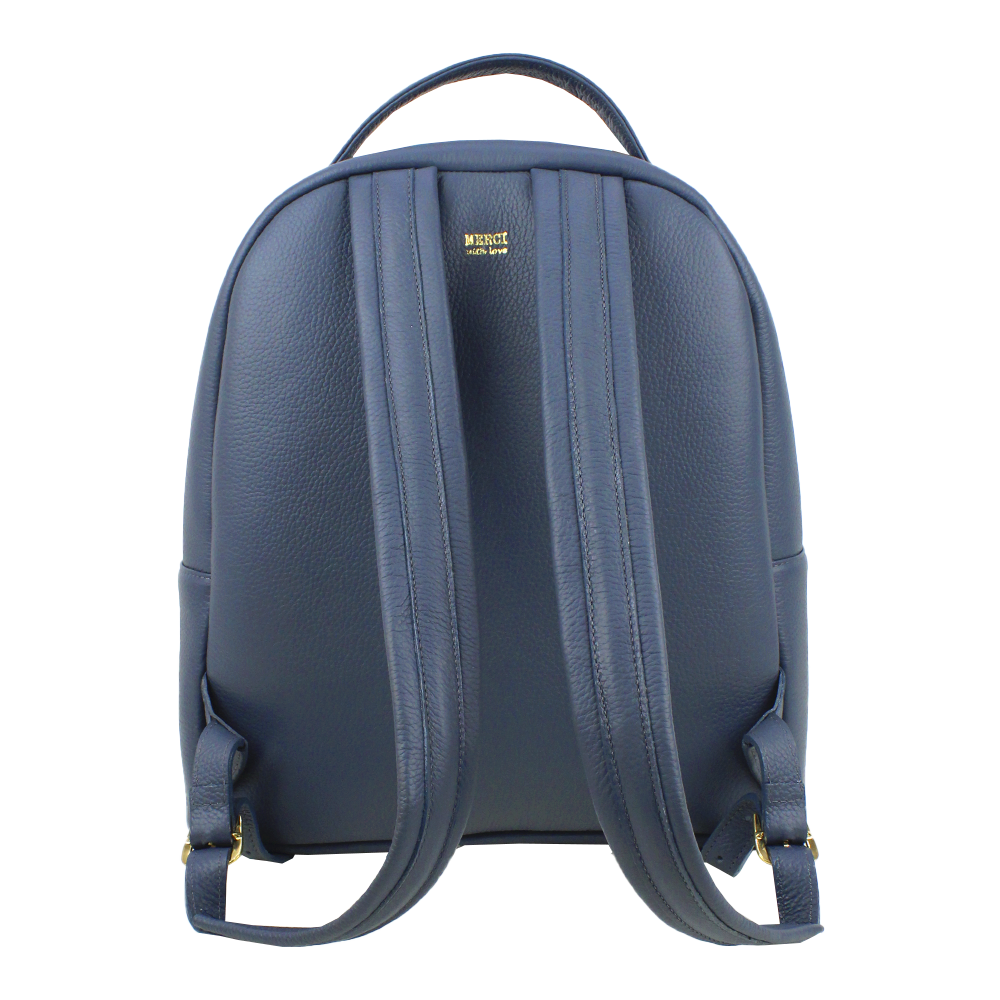 Mochila M Trenzinho em Couro Personalizada