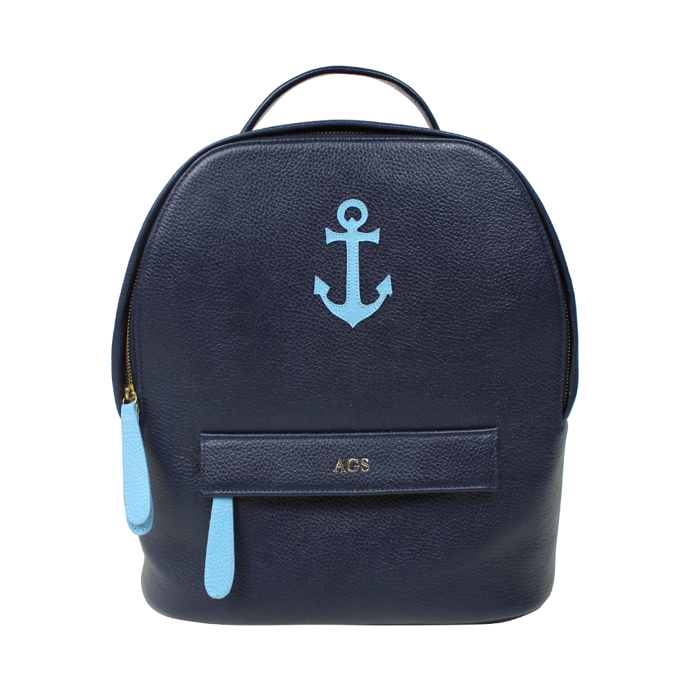 Mochila M Marinheiro em Couro Personalizada