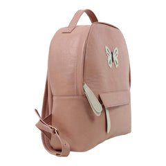 Mochila M Amsterdã Borboleta em Couro Personalizada