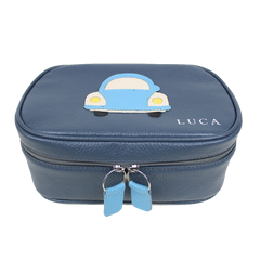Necessaire Aurora G Little Car em Couro Personalizada