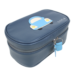 Necessaire Aurora G Little Car em Couro Personalizada