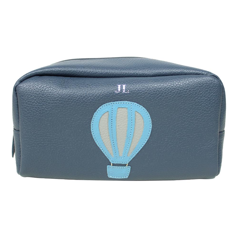 Necessaire Little Ballon G em Couro Personalizado