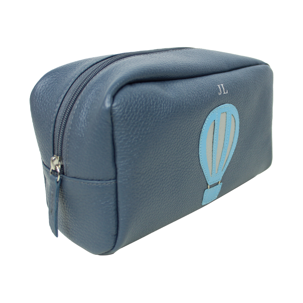 Necessaire Little Ballon G em Couro Personalizado