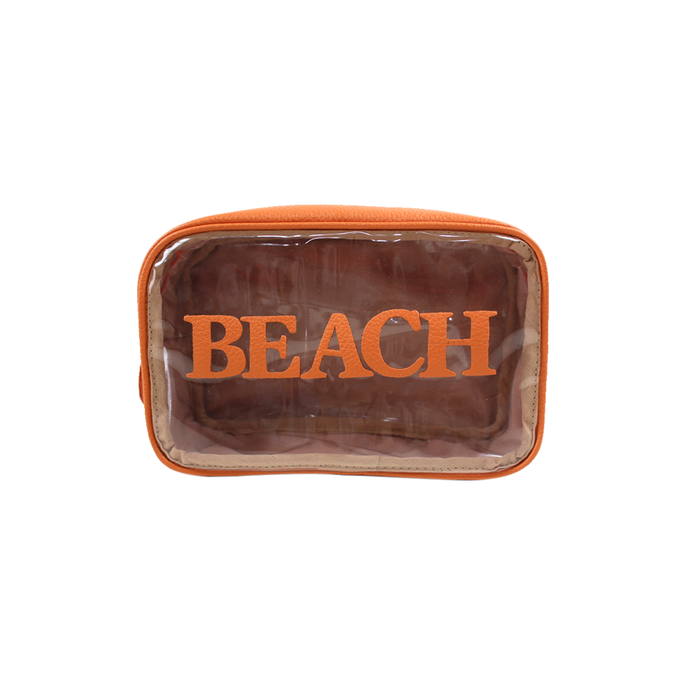Necessaire Anne Beach em Couro Personalizado