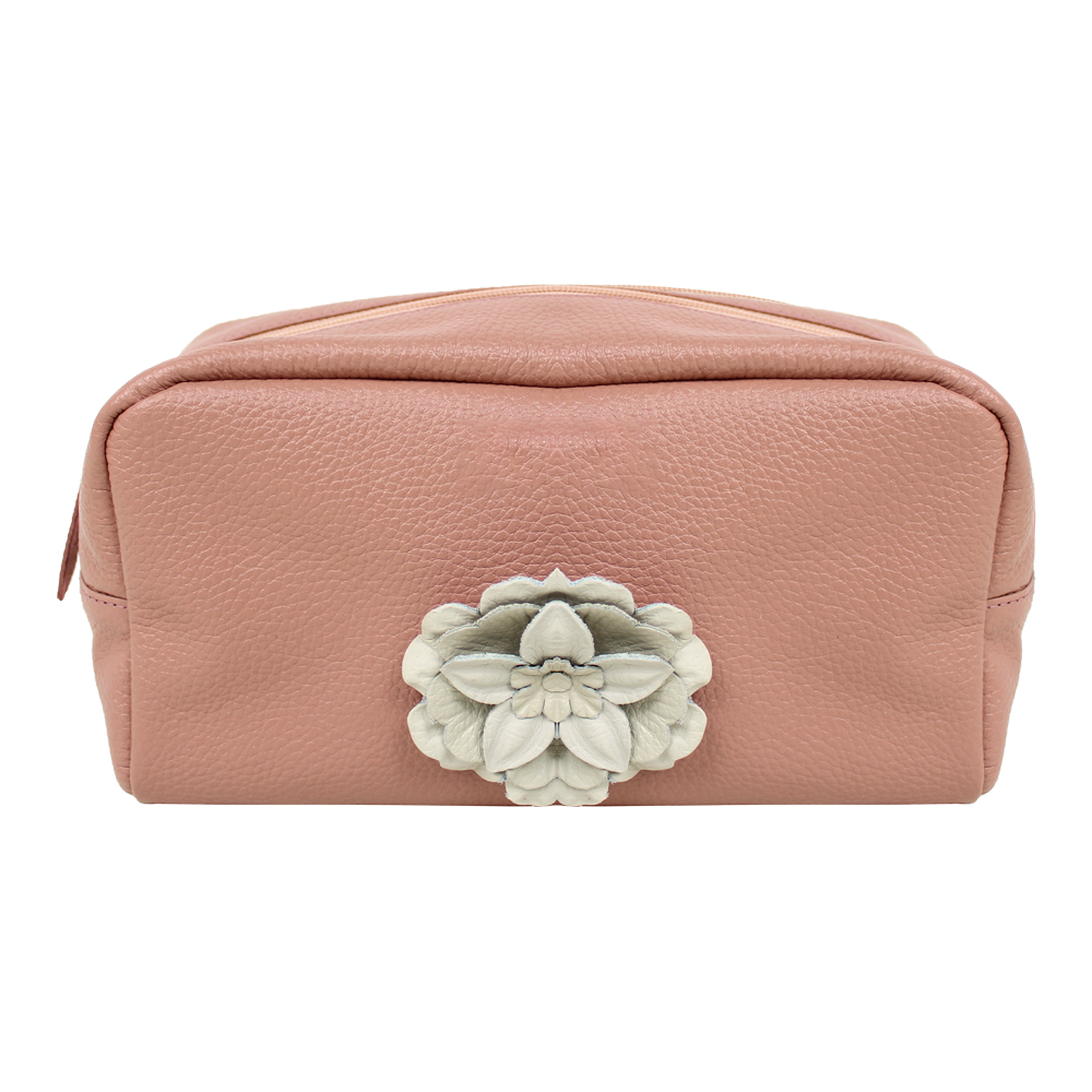 Necessaire Camélia G em Couro Personalizado
