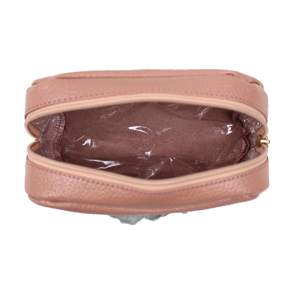 Necessaire Camélia P em Couro Personalizado