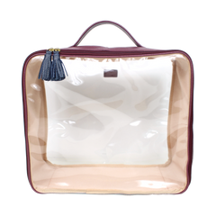 Necessaire Crystal GG em Couro e Vinil Personalizado