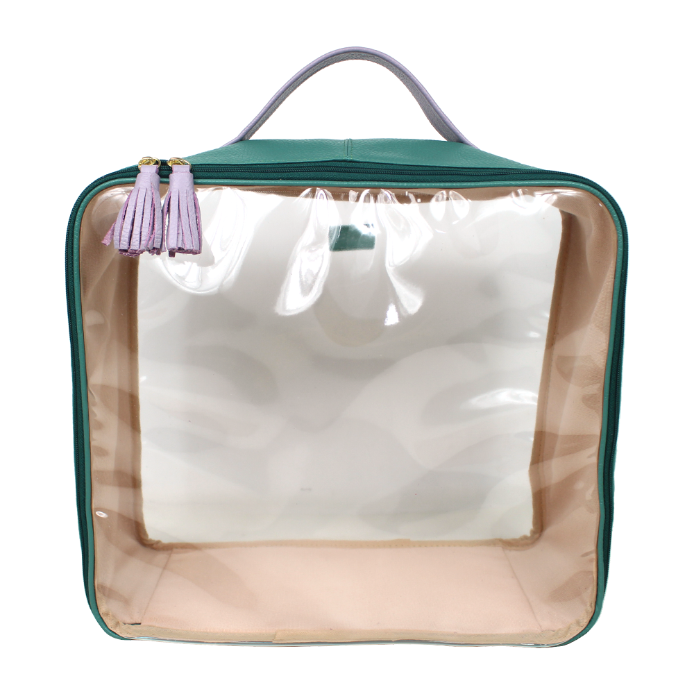 Necessaire Crystal GG em Couro e Vinil Personalizado