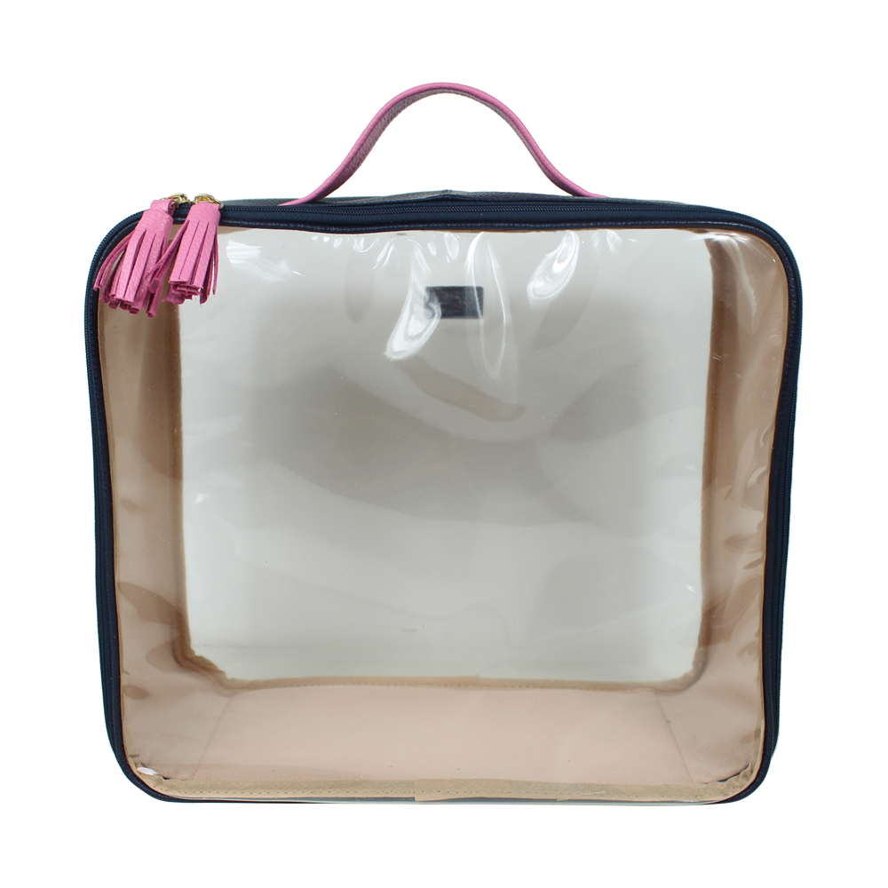 Necessaire Crystal GG em Couro e Vinil Personalizado