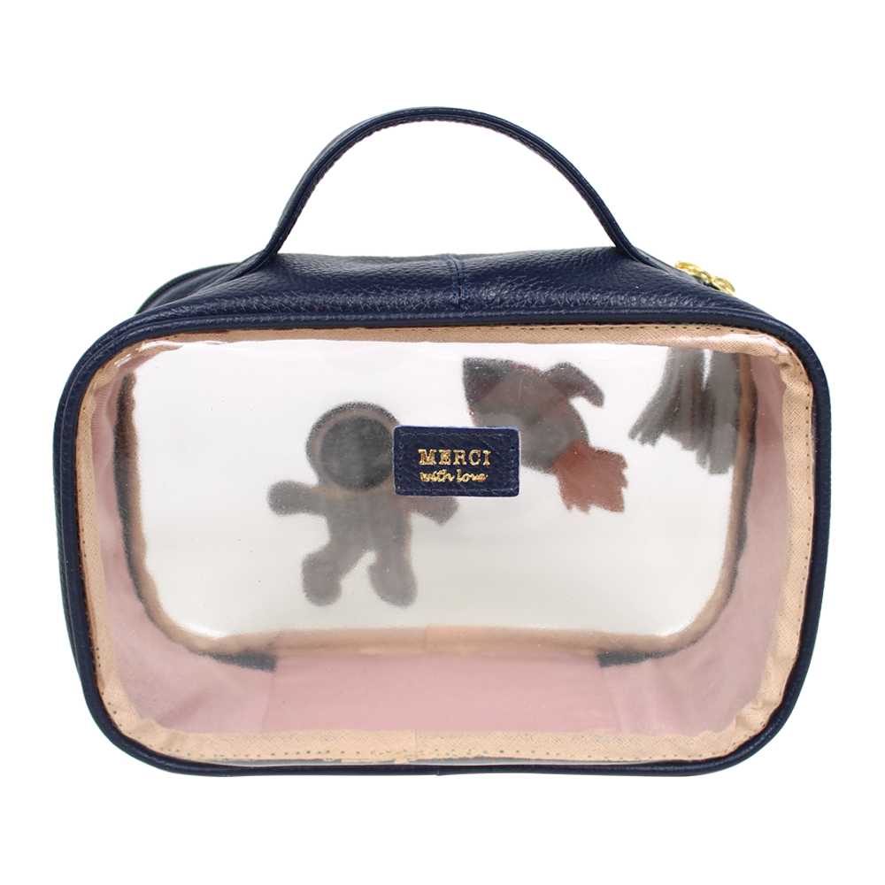 Necessaire Crystal P Astronauta em Couro Personalizada