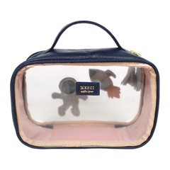 Necessaire Crystal P Astronauta em Couro Personalizada