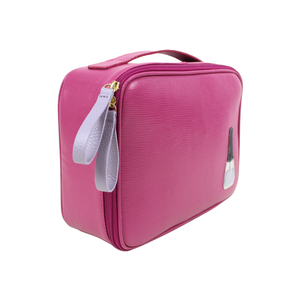 Necessaire Esmalte P Pink Leserd Com Lilás Lesard Pronta Entrega