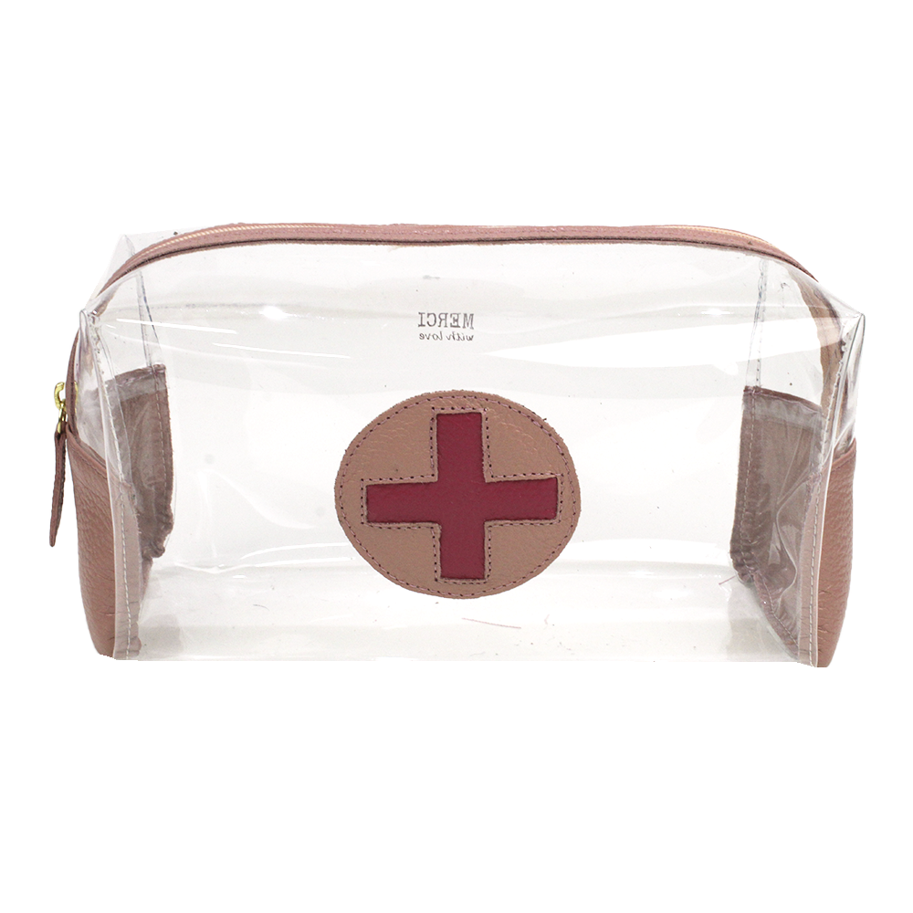 Necessaire Farmacinha G em Couro Personalizado