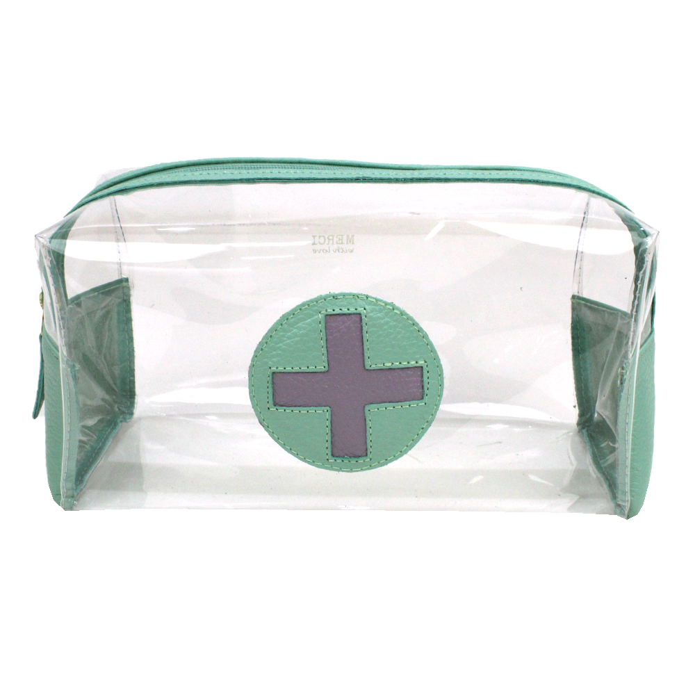 Necessaire Farmacinha G em Couro Personalizado