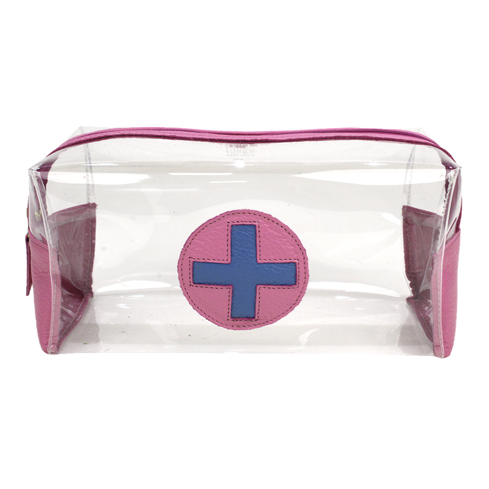 Necessaire Farmacinha G em Couro Personalizado